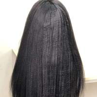 Perruque naturelle en cheveux humains vierges bruts, alignés aux cuticules, avec dentelle transparente, cheveux Remy vietnamiens, ondulés soyeux, pour extension et dropshipping