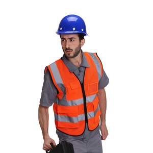 سترة أمان عاكسة عالية الوضوح قابلة للتنفس، سترة عاكسة شبكية مناسبة للطقس الحار - Product Image 5