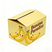 Caja de Cartón Corrugado Resistente y Reciclable con Laminado Mate para Ropa, Artículos del Hogar y Suministros Diarios - Tamaño Personalizado