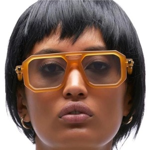 Gafas De Sol cuadradas <span class=keywords><strong>Retro</strong></span> para hombre y mujer, lentes transparentes De lujo Unisex, lentes De Sol rectangulares UV 400 - Product Image 2