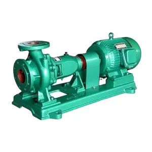 IS/ISR type centrifugal horizontal end suction clean water pump electric motor driven single stage pump