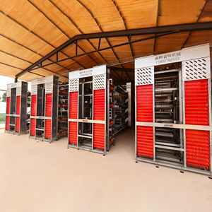Equipo Automático para Gallineros de 10000 Aves, Jaula de Alimentación para Granjas Avícolas, Sistema de Baterías Tipo H para Gallinas Ponedoras - Product Image 4