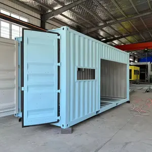Schnell installation Stahl konstruktion Voll geschweißtes vorgefertigtes zweilagiges Luxus villa Fertighaus Container haus