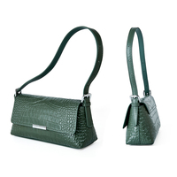 Sacs à main en cuir gaufré façon alligator, design personnalisé, style vintage français, pour femmes, sac bandoulière messager pour usage quotidien en ville
