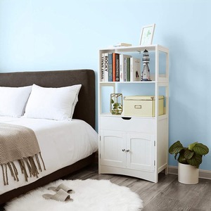 <span class=keywords><strong>VASAGLE</strong></span> Salle De Bains Entrée <span class=keywords><strong>Cuisine</strong></span> Salon Blanc Grande Armoire avec Tiroir Double Portes - Product Image 5