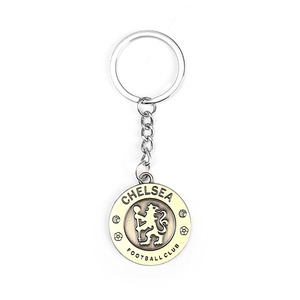 Llavero de Fútbol YY, Colgante de Aleación de Bronce del AC Milan, Atlético de Madrid, Liverpool, Inter, Regalo Promocional Publicitario - Product Image 2