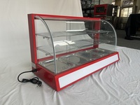 Armoire chauffante électrique LIBERMANN pour restaurant de restauration rapide, vitrine chauffante pour hamburgers et poulet frit