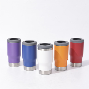 Custom Logo 14oz Sublimation Stainless Steel Double Wall <b>Mini</b> Tumbler Can <b>Cooler</b> Eco-Friendly Keeps Drinks Hot/Cold Camping Use - Product Image 1