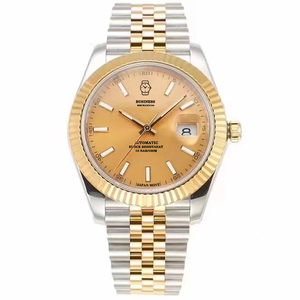 Montre de plongée mécanique de haute qualité personnalisée en acier inoxydable 904L, boîtier en saphir, mouvement 3235, automatique de luxe, résistante à l'eau 100 m - Product Image 6