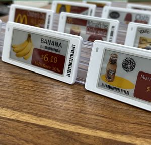 Écrans E-Ink 2,9 pouces, étiquettes de prix pour les magasins de fruits, étiquettes électroniques de rayonnage (ESL) pour les boutiques, étiquettes de prix numériques sans fil avec logo - Product Image 1