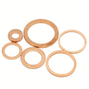 Copper <b>Washer</b> M2 M2.5 M3 M4 M5 <b>M6</b> M8 M10 Copper Flat <b>Washer</b> Seal <b>Washer</b> - Product Image 1