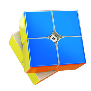 Rs2m Magnetic 2x2 Rubik's <b>Cube</b> Professional Competition Standard Size <b>Light</b> Touch Half Gloss Six Color For Teenagers - Product Image 5