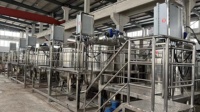 Mélangeur à cisaillement élevé, homogénéisateur, machine de fabrication cosmétique, machine à savon liquide, mélangeur à cisaillement élevé