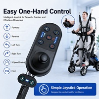 Robot de marche électrique pour la rééducation des membres inférieurs, dispositif d'assistance à la position debout et assise pour personnes âgées et patients victimes d'AVC, aide à la marche et à la rééducation de la marche