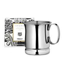 Grande tasse personnalisée en acier inoxydable de 500ml sous vide, vin, lait, café, bière, double paroi avec poignée pour bar et fête