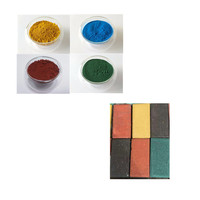 Revêtement de peinture pour carreaux, 30 ml, oxyde de fer coloré, rouge, jaune, noir, ciment béton
