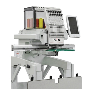 Máquina de Bordar Automática de Alta Velocidad SIV de Una Cabeza, 1200 RPM, Nueva, Computarizada, para Bordado Plano en el Hogar - Product Image 1