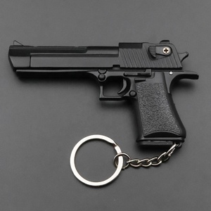 <span class=keywords><strong>Desert</strong></span> <span class=keywords><strong>Eagle</strong></span> in metallo modello Handarm placcato oro portachiavi ciondolo perfetto per adulti o bambini regalo giocattolo categoria - Product Image 5