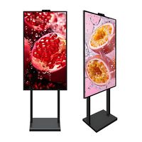 Pantallas Digitales para Escaparates de 32, 43, 49, 55 Pulgadas, Pantallas Publicitarias Android con Brillo de 2500nit para Restaurantes