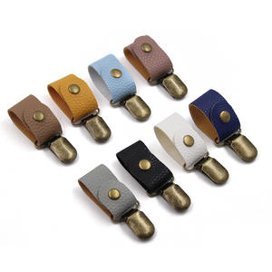 Clip de sombrero de cuero PU, cortador de sombrero de pico de pato multifuncional para viaje - Product Image 1