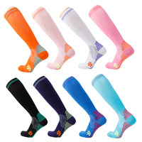 Prosport Performance Chaussettes de Compression Athlétiques pour Baseball Softball Football Chaussettes de Sport à Tube Long pour Athlètes Sportifs