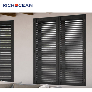 RICHOCEAN moderno impermeabile in lega di alluminio regolabile persiane finestre persiane feritoie finestra per il bagno - Product Image 2