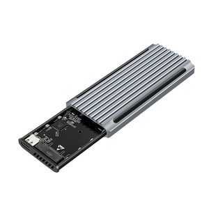 Venta caliente RGB Light Cooling Disipation M.<span class=keywords><strong>2</strong></span> USB 3.1 a caja de disco duro móvil NVME/NGFF <span class=keywords><strong>2</strong></span> en 1 Protocolo dual Estado sólido - Product Image 2