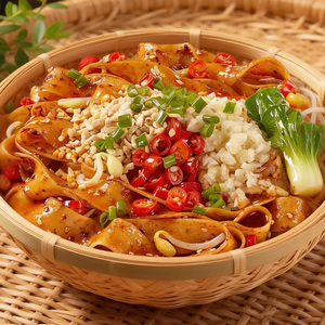 <span class=keywords><strong>Nouilles</strong></span> <span class=keywords><strong>Kung</strong></span> <span class=keywords><strong>Fu</strong></span> Huilées (Halal) - <span class=keywords><strong>Nouilles</strong></span> Larges Artisanales Piquantes et Moelleuses en Seau - Farine de Blé Sans Cuisson - Collation Instantanée pour la Nuit - Product Image 3