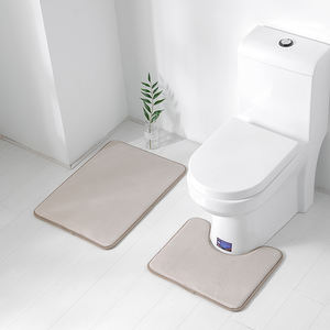 Offre Spéciale Absorbant L'eau Lavable <span class=keywords><strong>Antidérapant</strong></span> En Mousse à Mémoire <span class=keywords><strong>Tapis</strong></span> De Toilette 2 pièces - Product Image 6