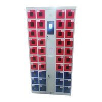 Nouveau design de station de charge pour téléphone portable casier de charge pour téléphone portable armoire électronique intelligente vente directe en usine