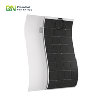 Panneaux solaires potentiels New Energy panneaux solaires flexibles transparents panneau solaire photovoltaïque monocristallin pour la maison