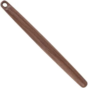 Walnut Wood Decorative French Rolling Pins Pastry Pizza Dough Roller Wooden Rolling Pin with Hanging Design