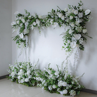 Arche de fleurs artificielles en soie pour mariage, remise de diplôme, Halloween, anniversaire, cérémonie, événement, décoration de scène