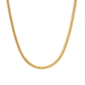Simple New <b>Rope</b> Chain <b>Bracelet</b> Waterproof 18k Golen Plated Jewelry Sets for Women - Product Image 1