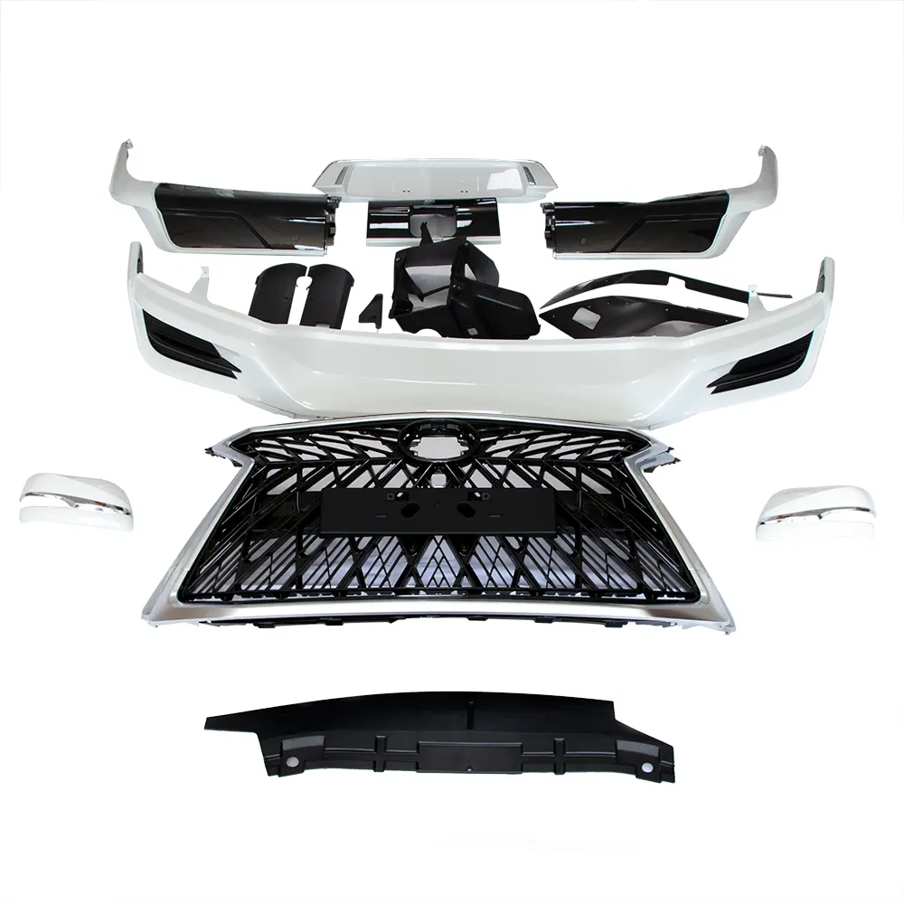 Body Kit TDCMY Incluem Grade LX570 Espelho Retrovisor E Placa Traseira Para Lexus 2016-2020