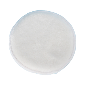 Vente en gros de tampons ronds en coton de bambou beige Meanlove à 2 couches, réutilisables et zéro déchet, pour le démaquillage - Product Image 1