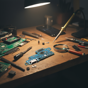 Carte de connecteur de charge Galaxy A60 A606F – Pièce de rechange pour carte mère - Product Image 3