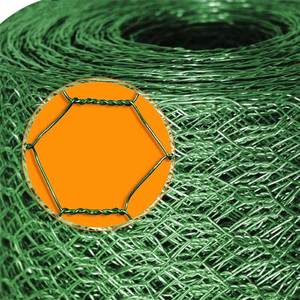 Malla de Alambre Hexagonal de Alta Resistencia de 1/2 Pulgada, Galvanizada en Caliente/Revestida de PVC, para Jaulas de Pollos - Product Image 3