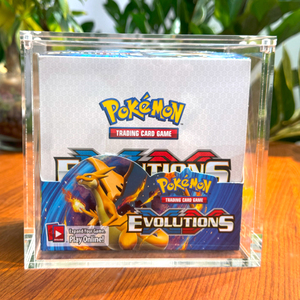 TCG Tùy chỉnh cao cấp acrylic trường hợp hiển thị Pokemon Scarlet & Violet, thanh kiếm & lá chắn, mặt trời và mặt trăng hộp phù thủy từ nắp - Product Image 2