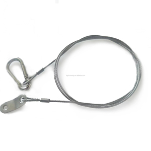 Pabrik langsung kawat baja tahan karat tali <span class=keywords><strong>Sling</strong></span> kabel perakitan galvanis mengangkat manufaktur AISI ASTM pemotongan las - Product Image 3