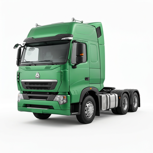 รถบรรทุกหัวลากมือสอง Sinotruk Euro2 ดีเซล 6x4 พวงมาลัยซ้าย HOWO 10 ล้อ รับน้ำหนัก 21-30 ตัน 371 แรงม้า กล้องมองหลัง 360 องศา - Product Image 1