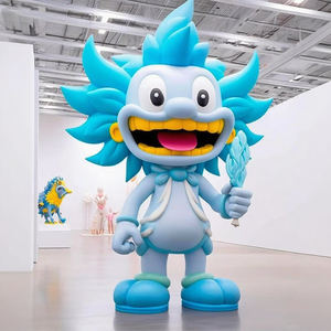 รูปปั้นศิลปะเรซินขนาดใหญ่อะนิเมะปรับแต่งได้สำหรับตกแต่งการ์ตูนกลางแจ้ง/ในร่มรูปปั้นสวนขนาดยักษ์ - Product Image 3