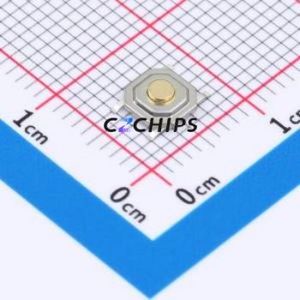 TSE05314-016D541UJ-R4000 Tactile Switch SMD-4P,5.1x5.1mm Switch Single Pole Single Throw Round Button 2.8N 5.1mm - Product Image 1