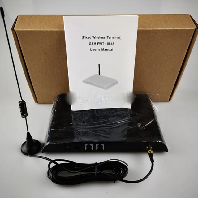2G GSM FWT DTMF FSK Sim Mobile to Landline Phone Converter FIXED Wireless Terminal for Lift System Emergency Dialer