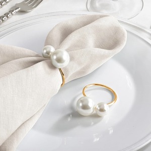 Most Selling Metal Napkin Ring Set for Restaurant <b>Table</b> Settings or Fine Dining Service Available for Bulk Quantity - Product Image 4