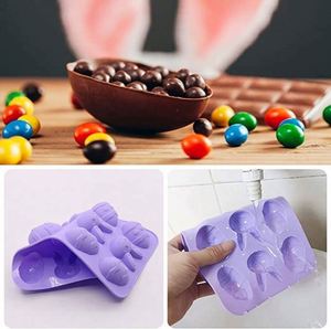 Moldes de Silicona para Huevos y Conejos de Pascua, Moldes de Silicona para Hornear para Chocolate - Product Image 4