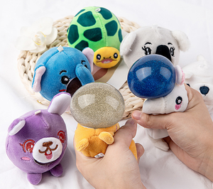 Çocuklar için yeni stres rahatlatıcı/yetişkin peluş TPR su kabarcık boncuk hayvan oyuncaklar yumuşak peluş ile sıkma topu özelleştirmek - Product Image 5