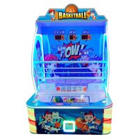 Machine de jeu de basket-ball d'arcade intérieure à monnayeur pour enfants, 2 joueurs, en métal durable, garantie 1 an (version anglaise)