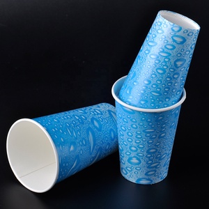 Taza de refrescos desechable con pajita, logotipo personalizado impreso - Product Image 4
