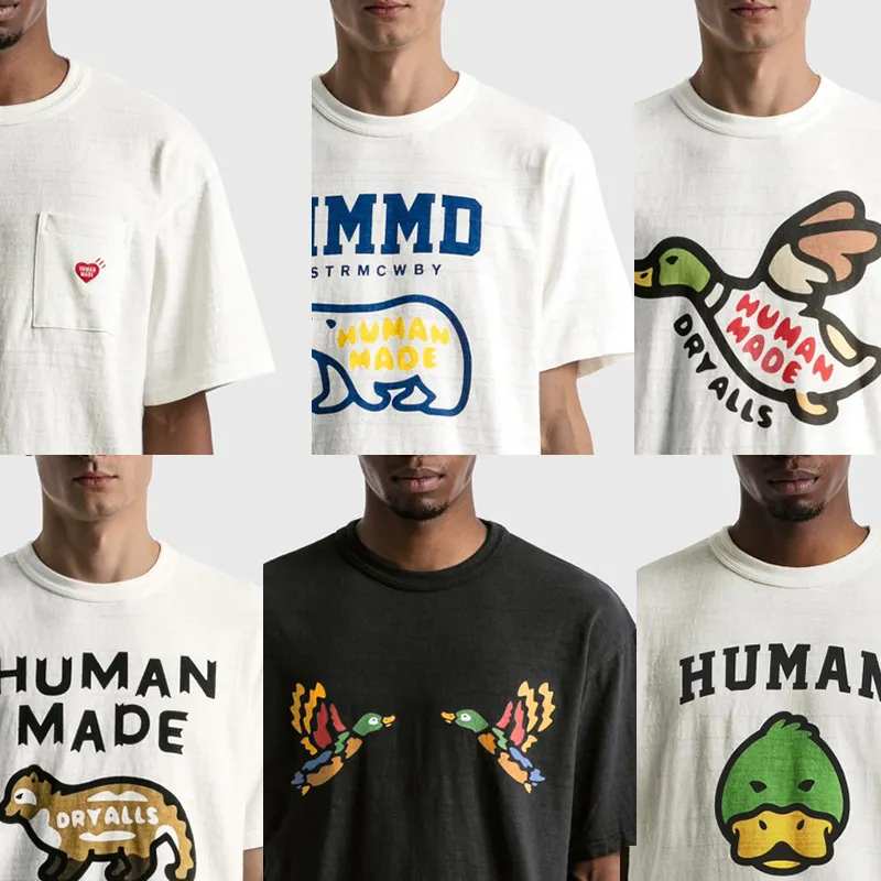 2021 Nieuwe Zomer Mode Menselijk Kleding Gemaakt T-shirt Stijl Jeugd Mannelijke En Vrouwelijke Paren Bape Losse T-shirt Top